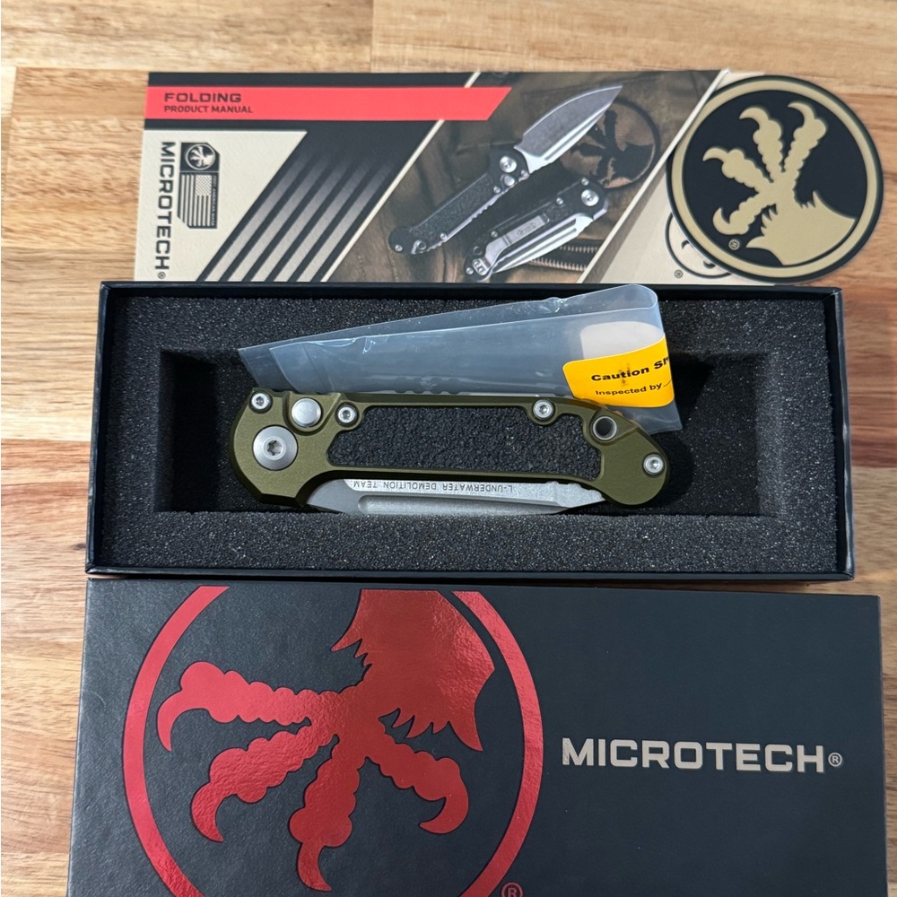 Microtech L.U.D.T. Tanto edge BNIB - Picture 3 of 6